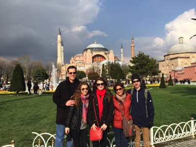 Family in Istanbul
