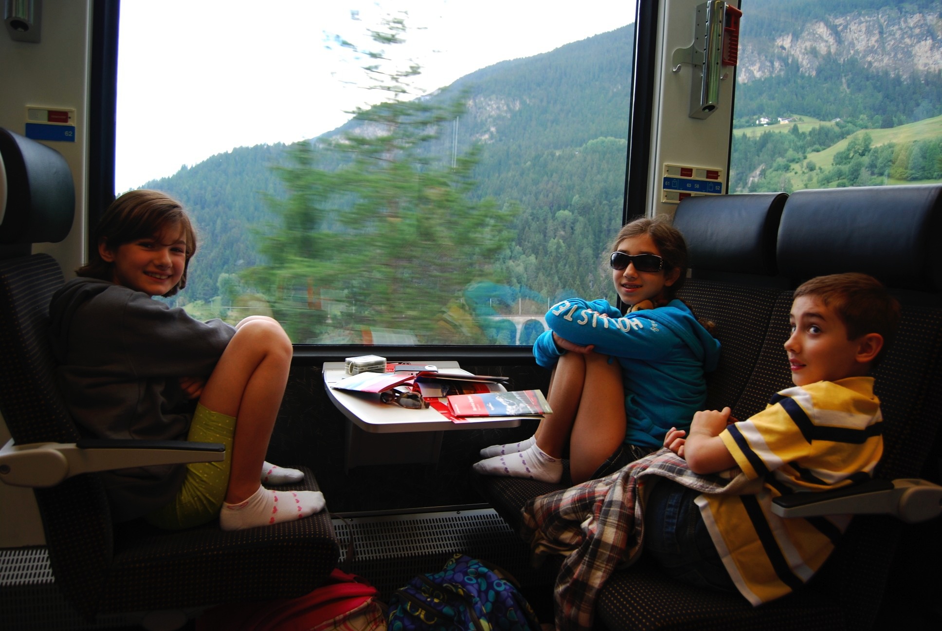 Bernina Express travel switzerland train italy